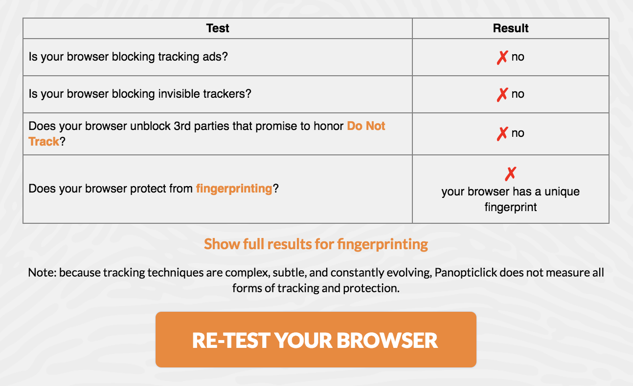 The Data You Reveal Online: Your Browser 4